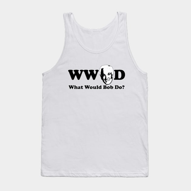 What would Bob do - Bob Barker Tank Top by glaucomaegford